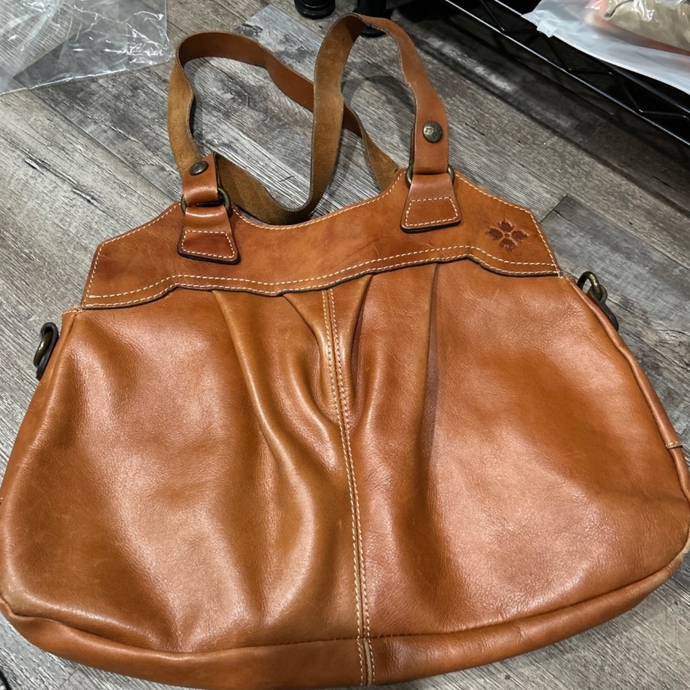Vintage Patricia Nash Genuine Leather Handbag